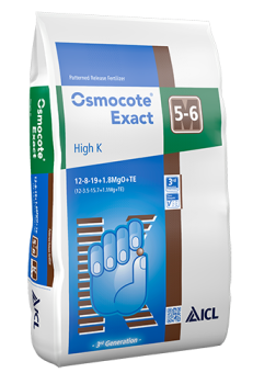 Osmocote Exact High K 5-6M 12-8-19+1.8MgO+TE 25 kg